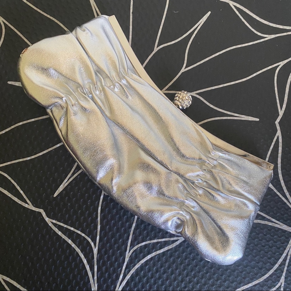 Classic Silver Clutch